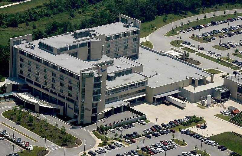 Mercy Hospital of Northwest Arkansas is shown in this undated file photo.
