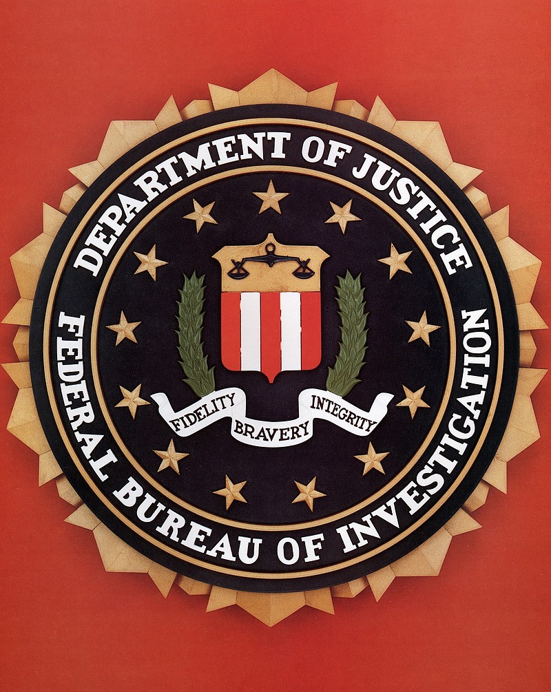 The FBI seal. Photo is courtesy of the FBI. - Submitted photo