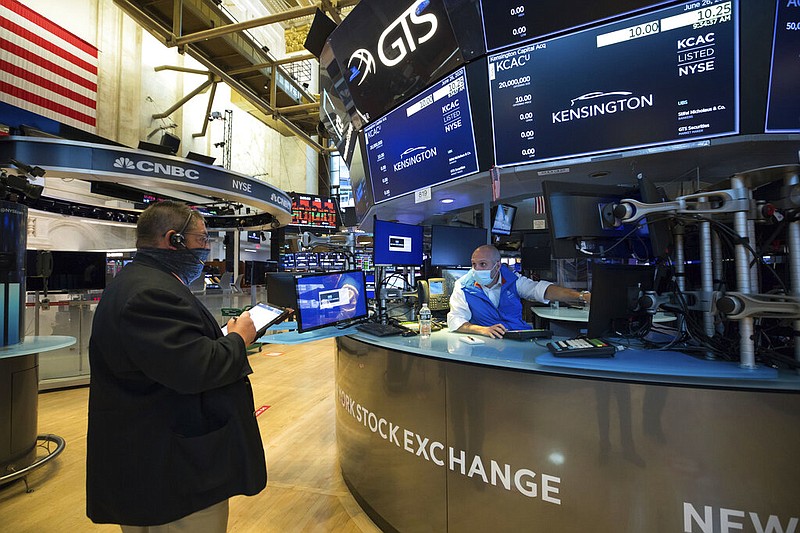 The New York Stock Exchange welcomes Kensington Capital Acquisition Corp. on Friday, June 26, 2020, in New York to celebrate its initial public offering.