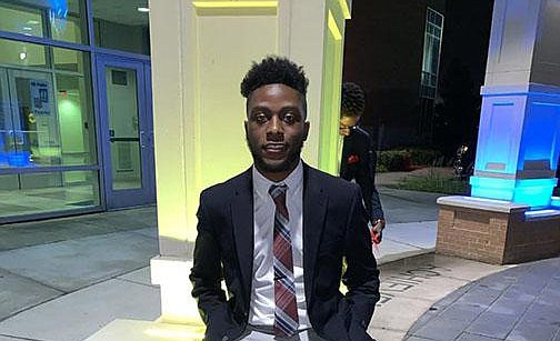 Jordan Farris says he felt like his concerns about “KKK” graffiti in a University of Arkansas residence hall were minimized by housing staffers. “If I’m frank, I think it’s abhorrent that they never filed a police report,” Farris said in an email.
(Special to the Democrat-Gazette)