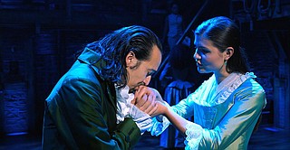 music to hamilton on broadway