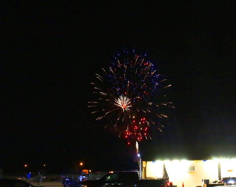 Fourth of July fireworks in El Dorado