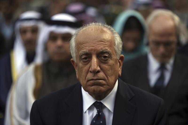 Zalmay Khalilzad, Washington’s peace envoy to Afghanistan, completed a weeklong trip Saturday to the Middle East.
(AP/Rahmat Gul)