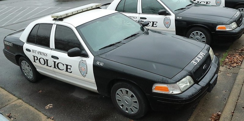 A file photo of a Hot Springs Police Department patrol unit. - File photo by The Sentinel-Record