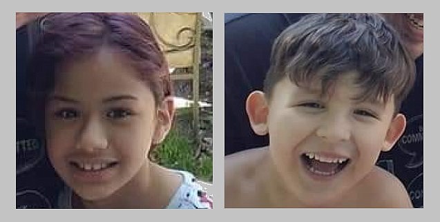 Genesis Padron, age 8, and Samuel Padron, age 4, are shown in these undated file photos. (Missouri State Highway Patrol courtesy photos)