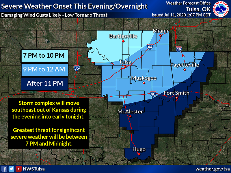 Courtesy National Weather Service