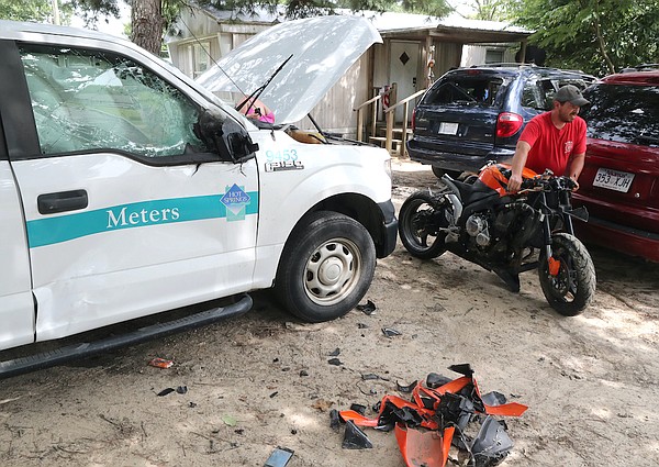 Watch Motorcyclist City Employee Injured In Collision Hot Springs Sentinel Record