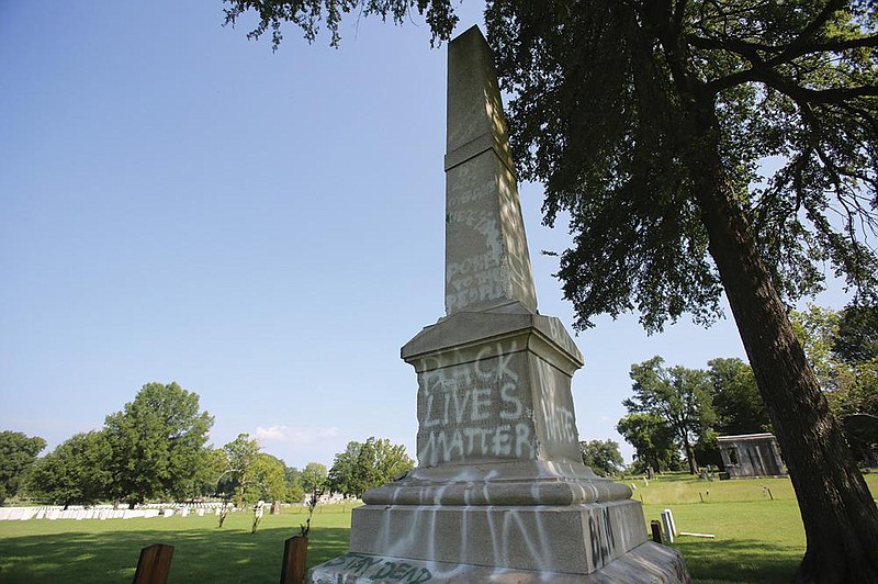 Little Rock cemetery vandals hit Confederate markers Northwest