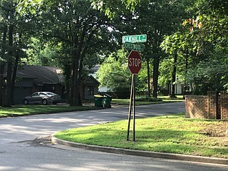 Springdale police found an unidentified woman lying dead in the road at the 2000 block of Oakhill Drive Wednesday night.