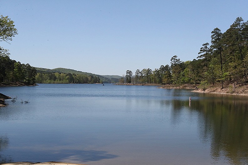 A view of Lake Ouachita from a boat ramp at Lake Ouachita State Park. - File photo by The Sentinel-Record