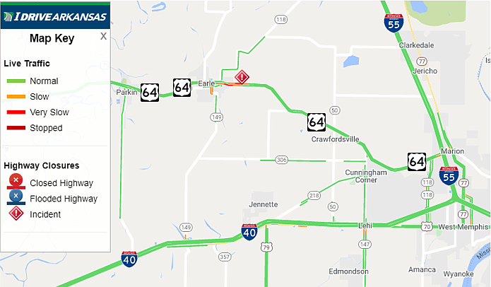 Train derailment partially blocks highway in Crittenden County | The ...