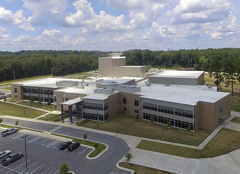 Wilbur D. Mills University Studies High School on E. Dixon Road Tuesday July 28, 2020 in Pulaski County.  (Arkansas Democrat-Gazette/Staton Breidenthal)