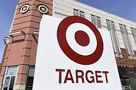 This March 18, 2020 file photo, shows a view of the Target store in Annapolis, Md. Target is joining Walmart in closing its stores on Thanksgiving Day, ending a decade-long tradition of jump starting Black Friday Sales. The move, announce Monday, comes as stores are rethinking the Black Friday in-store door busters as they try to curb the spread of the coronavirus, which has seen a resurgence in a slew of states. 