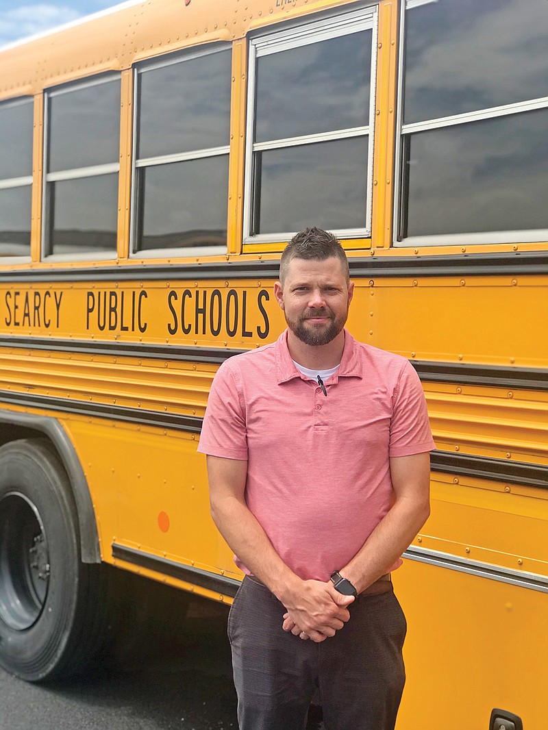 David Dale is the new transportation director for the Searcy School District. Dale said he decided to take the job because he wanted a better work-life balance for himself and his family.