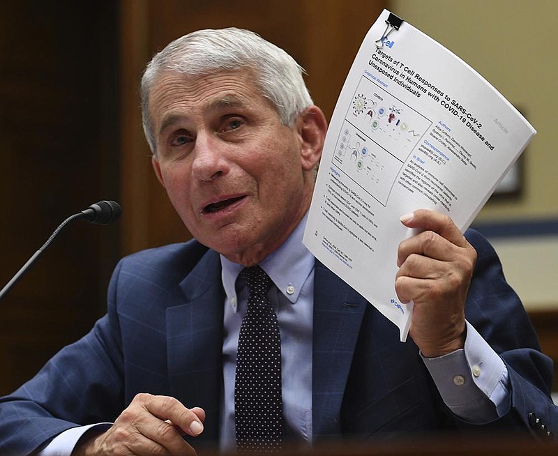 Dr. Anthony Fauci, director of the National Institute for Allergy and Infectious Diseases, said Friday at a House hearing that “within a reasonable period of time, the plans now allow for any American who needs a vaccine to get it within the year 2021.”
(AP/Kevin Dietsch)