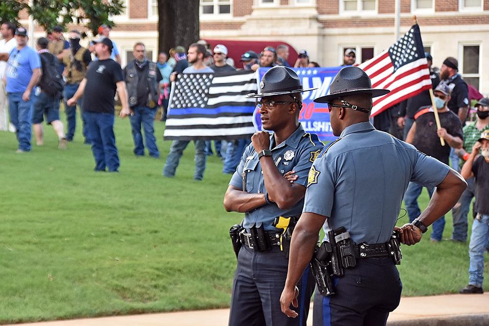 Confederate Statue Protest