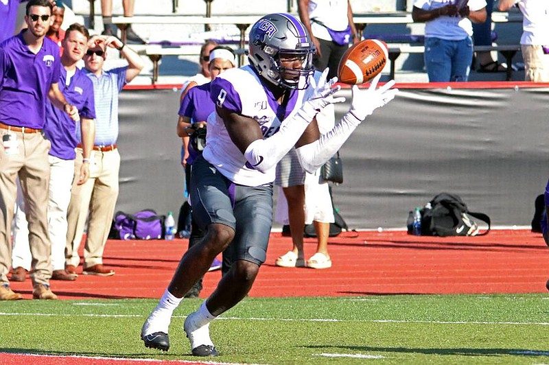 Central Arkansas defensive back Robert Rochell, who is projected as a player who could be drafted in the rst three rounds of the NFL Draft, lost an opportunity to showcase his skills against an SEC team when the Bears game against Missouri was canceled. (Photo courtesy of Central Arkansas) 
