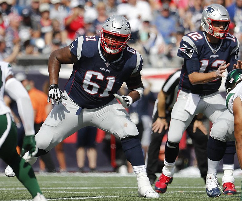 Offensive tackle Marcus Cannon is among eight members of the New England Patriots who has opted out of the 2020 NFL season amid concerns surrounding the coronavirus pandemic.
(AP file photo)