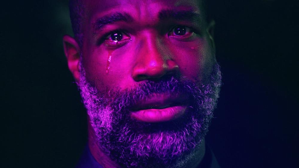 Brian (Tunde Adebimpe of the band TV on the Radio) is suddenly aware of his own mortality in “She Dies Tomorrow.”