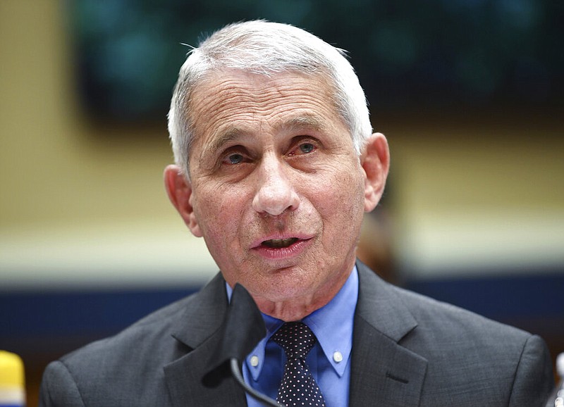 Dr. Anthony Fauci, director of the National Institute of Allergy and Infectious Diseases, testifies before a meeting of the House Committee on Energy and Commerce on Capitol Hill in Washington in this June 23, 2020, file photo.