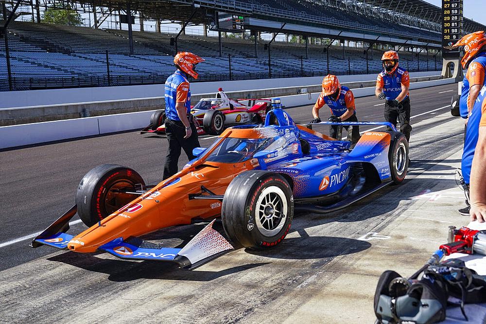 Qualifying for the Indy 500