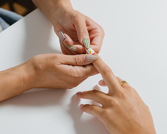 With virus closures, press-on nails make a resurgence