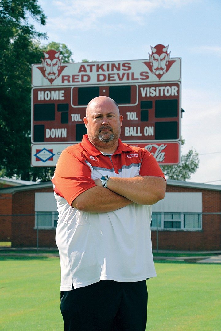 Matt Porter is the new head football coach at Atkins High School. He has been with the district for seven years, serving as the head junior high football coach and as an assistant varsity football coach, including two seasons as defensive coordinator.