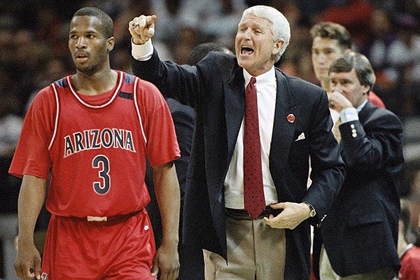 Lute Olson and wife Kelly