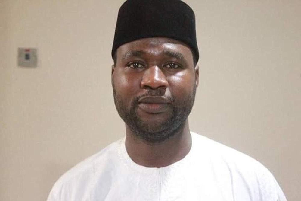 An undated image provided by Amina Ahmed shows Mubarak Bala, head of the Humanist Association of Nigeria. Bala, an outspoken atheist, was seized by the police in April and has disappeared in custody.
(Amina Ahmed via The New York Times)