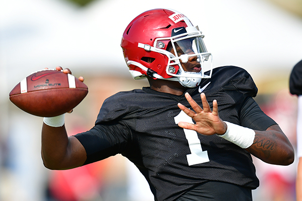 WholeHogSports - VIDEO: Players recap Day 4 of spring football practice