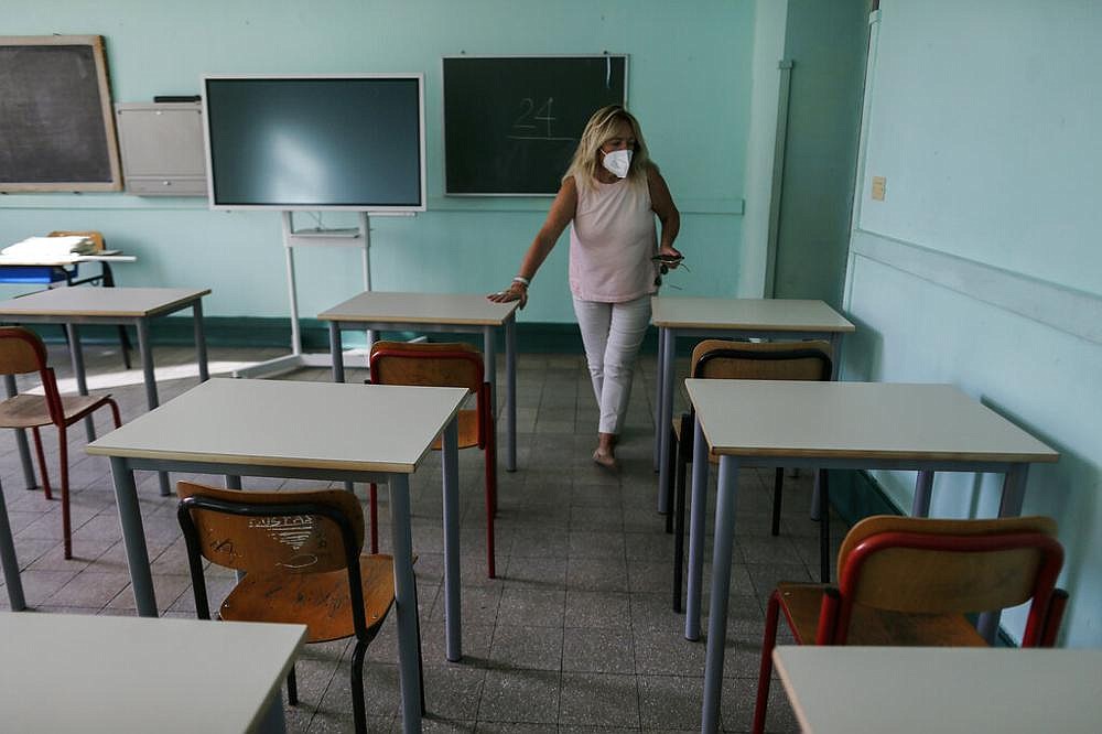Schools Reopen In Europe