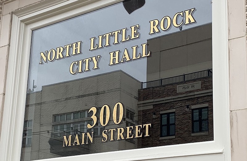 North Little Rock City Hall at 300 Main St. is shown in this 2020 file photo.