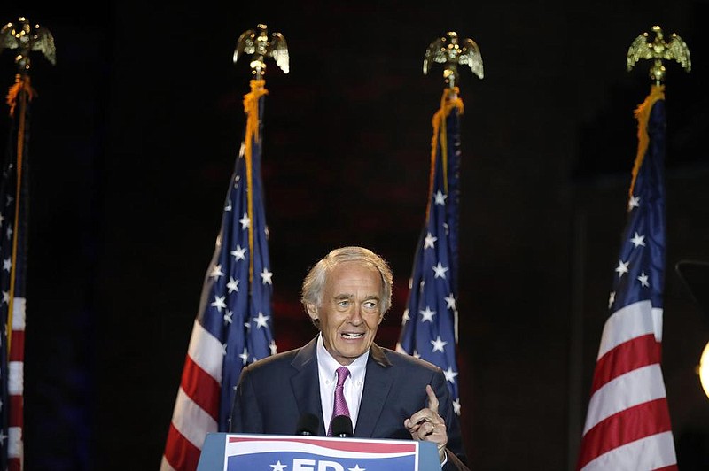Incumbent U.S. Sen. Edward Markey credited younger voters’ support in defeating U.S. Rep. Joe Kennedy III in Tuesday’s Massachusetts Democratic Senate primary.
(AP/Michael Dwyer)

