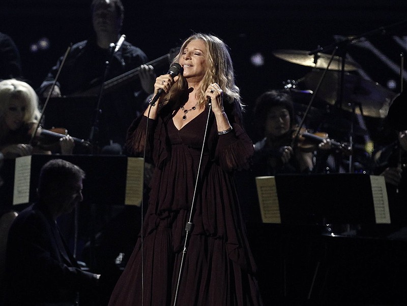 Barbra Streisand performs at the 53rd annual Grammy Awards in Los Angeles in 2011. Streisand's interviews and performances will be among content available on a new streaming service from The Grammy Museum.
(AP file photo/Matt Sayles)