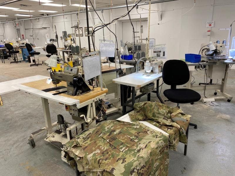Uniform-maker setting up