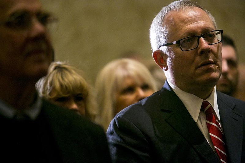 Michael Caputo, shown in 2018, apologized to his staff for his Facebook accusation against government scientists and his warning of possible post-election violence. (The New York Times/Sam Hodgson)
