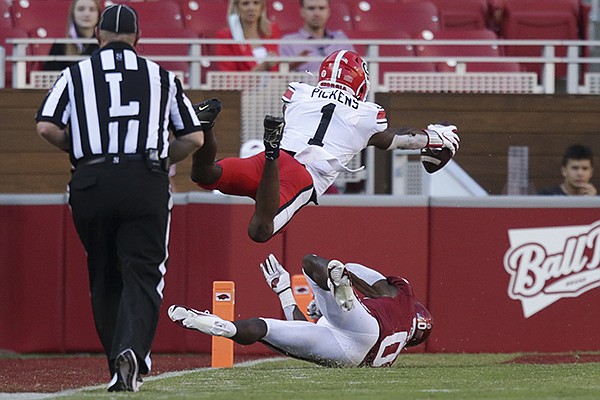 Sept. 26, 2020 game: (4) Georgia 37, Arkansas 10