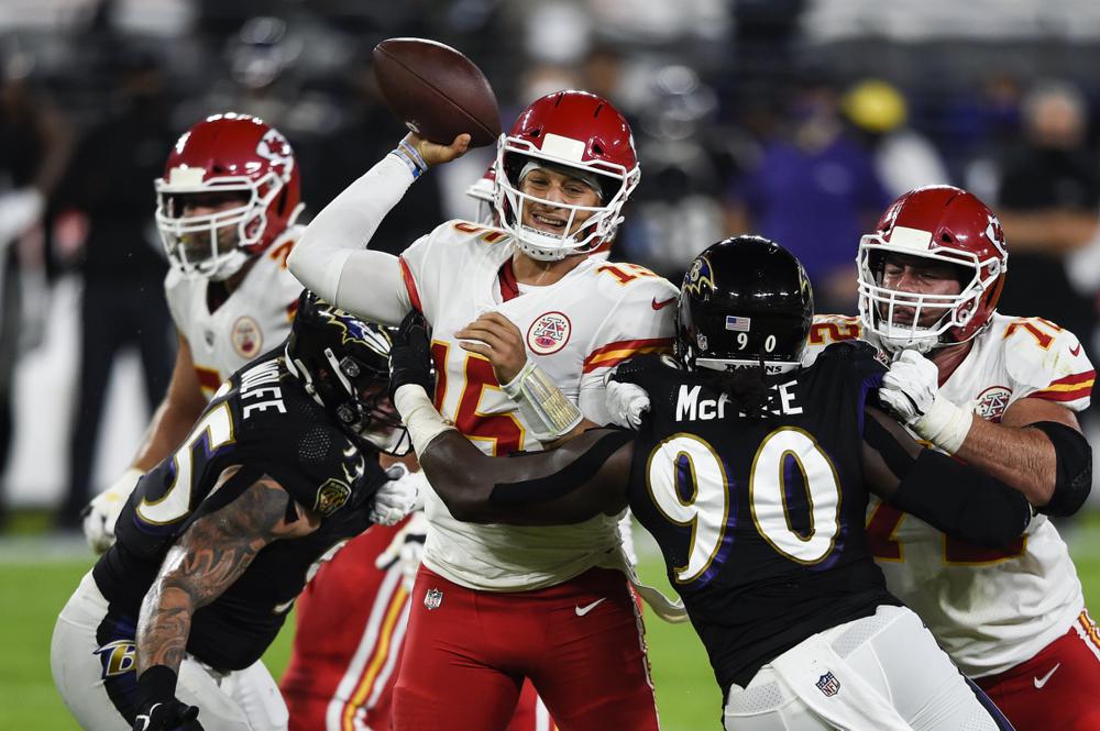 Kansas City Chiefs vs Baltimore Ravens - News - September 29, 2020