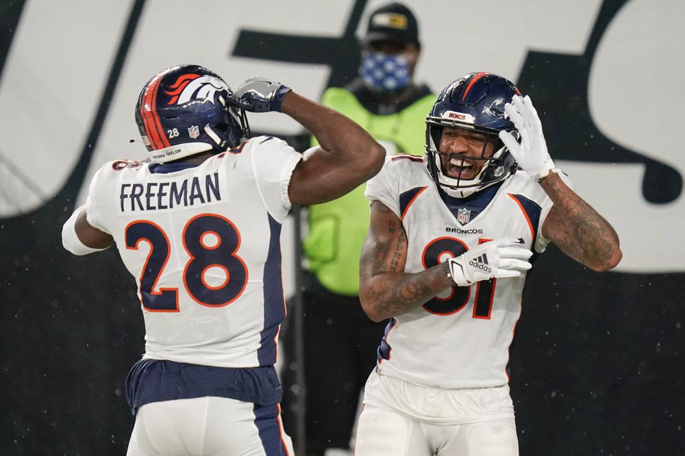 Denver Broncos 37-28 New York Jets: Two touchdowns for Melvin