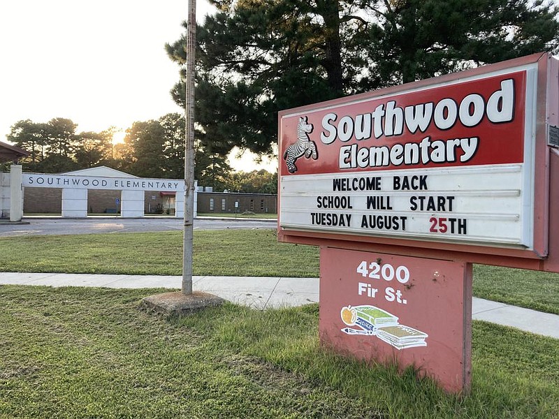 Southwood Elementary School will remain closed for another week because of additional coronavirus infections, according to the Pine Bluff School District administration. 
(Pine Bluff Commercial/Byron Tate)