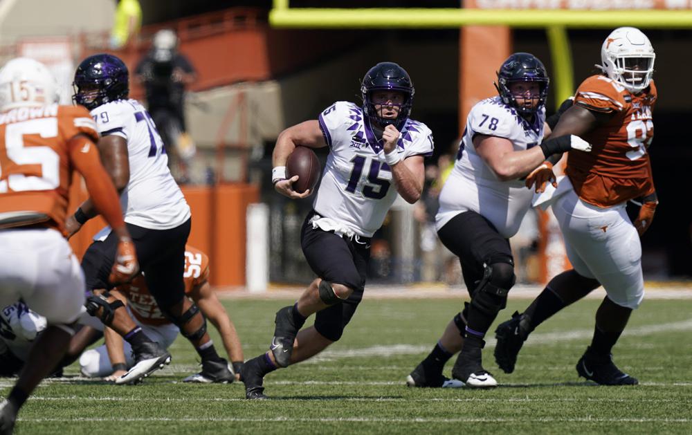 Max Duggan and TCU beat No. 9 Longhorns again 33-31