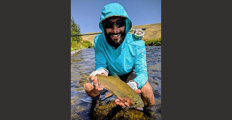 A case of fishing wanderlust has taken Mason Collar of Little Rock to some of the best trout fishing streams out west.
(Photo submitted by Mason Collar)