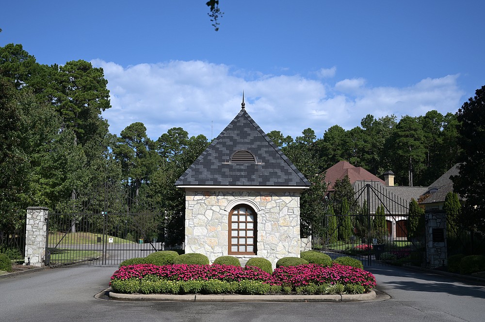 72 Vigne Boulevard -- Owned by Judith S. and Kevin F. Forte and the Forte Living Trust, a house behind this gate was sold to Elizabeth A. Homan and Robert W. O’Neal for $710,000.