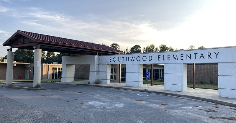 Southwood Elementary School at Pine Bluff is shown in this undated file photo.