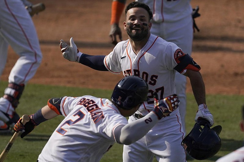 Jose Altuve back in lineup as Astros take on A's