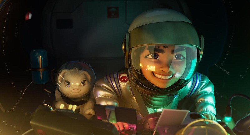 In “Over the Moon,” a young Chinese girl named Fei Fei (voiced by Cathy Ang) builds her own rocket ship to travel to the moon in order to prove the existence of the legendary Moon goddess Chang’e.