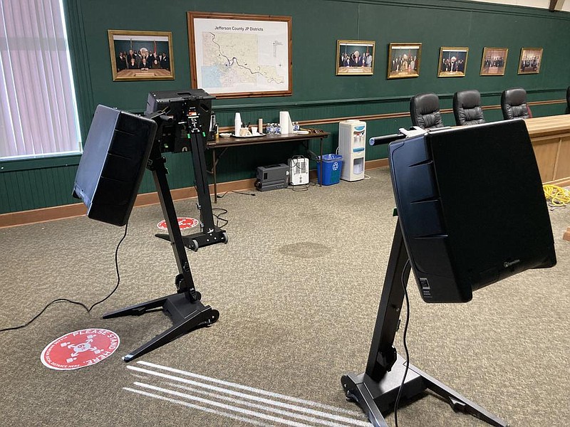 Early voting in Jefferson County starts Monday. Early turnout has been heavy in several other parts of the country. 
(Pine Bluff Commercial/Byron Tate)