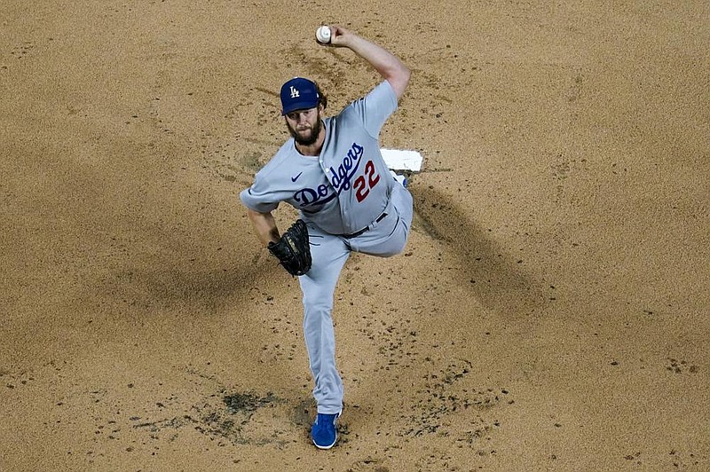 Clayton Kershaw, who is 11-12 in the postseason, is set to start Game 1 of the World Series for the third time in four years for the Los Angeles Dodgers as they take on the Tampa Bay Rays. (AP/David J. Phillip) 