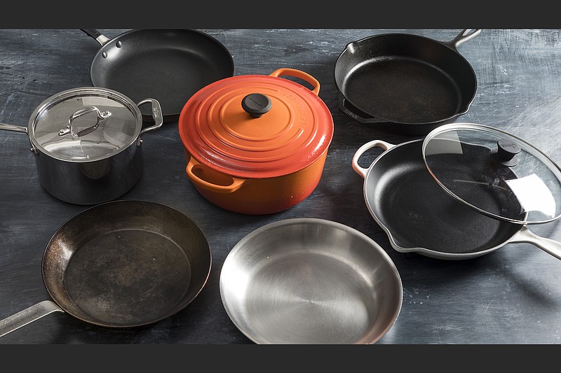 Cooking Basics — Investing in a few decent pieces of cookware will make cooking easier and your food better. America’s Test Kitchen expert says every kitchen should have a Dutch oven, two large skillets and a large saucepan.

(Courtesy of Kevin White/ATK)