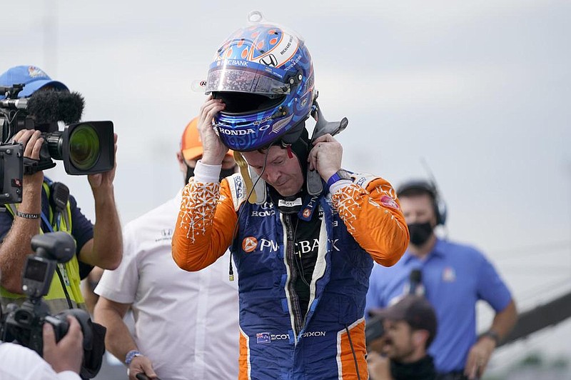 Scott Dixon (above) is seeking to win his sixth IndyCar title and unseat reigning champion Josef Newgarden in today’s season finale at St. Petersburg, Fla.
(AP/Jeff Roberson)